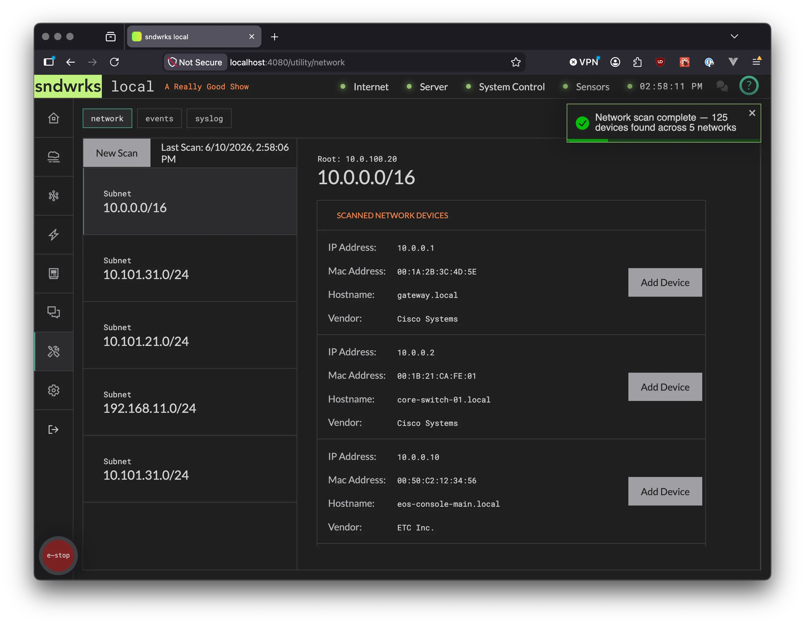 utilities screenshot 1